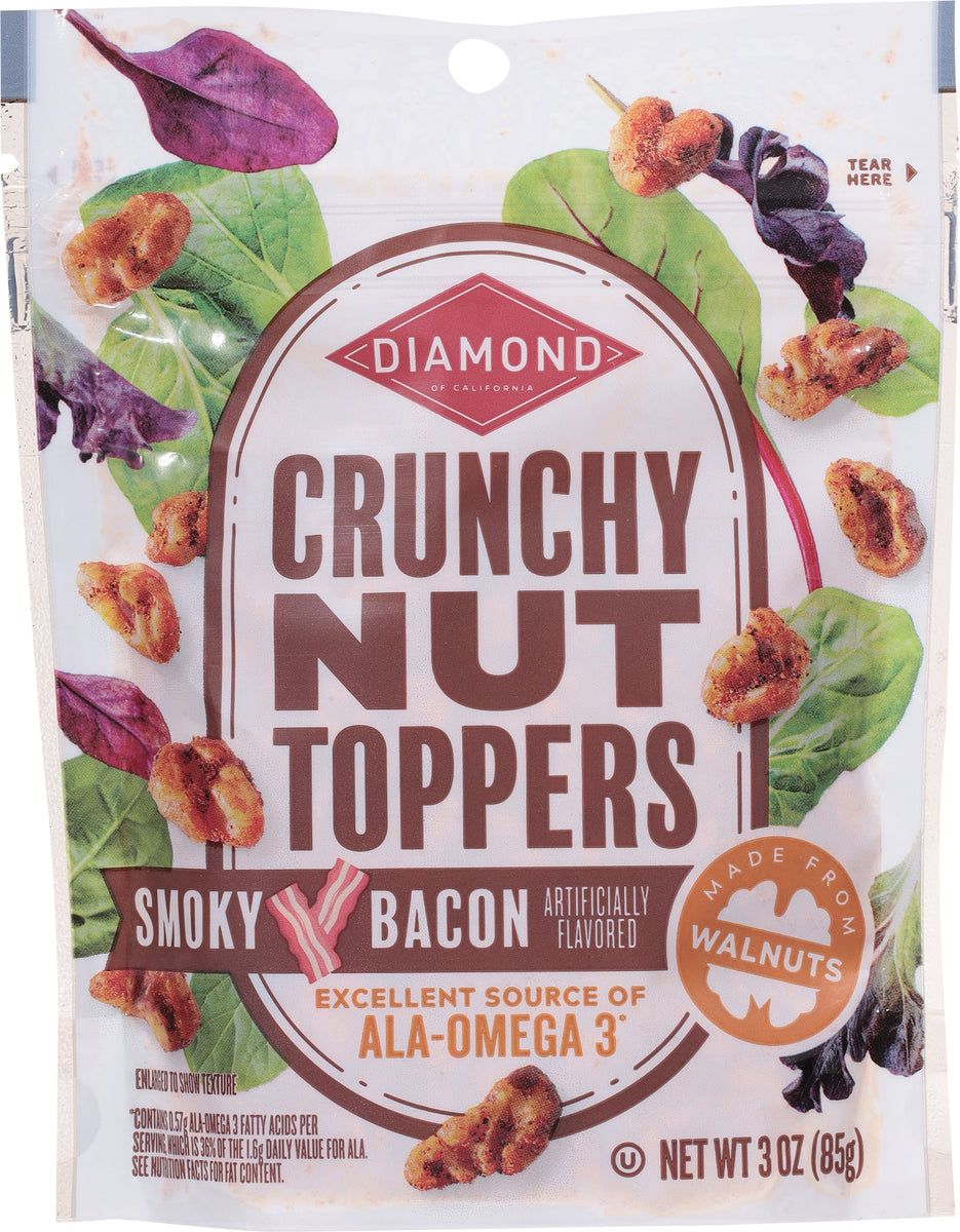 Smoky Bacon Crunchy Nut Toppers – Diamond Nuts Store