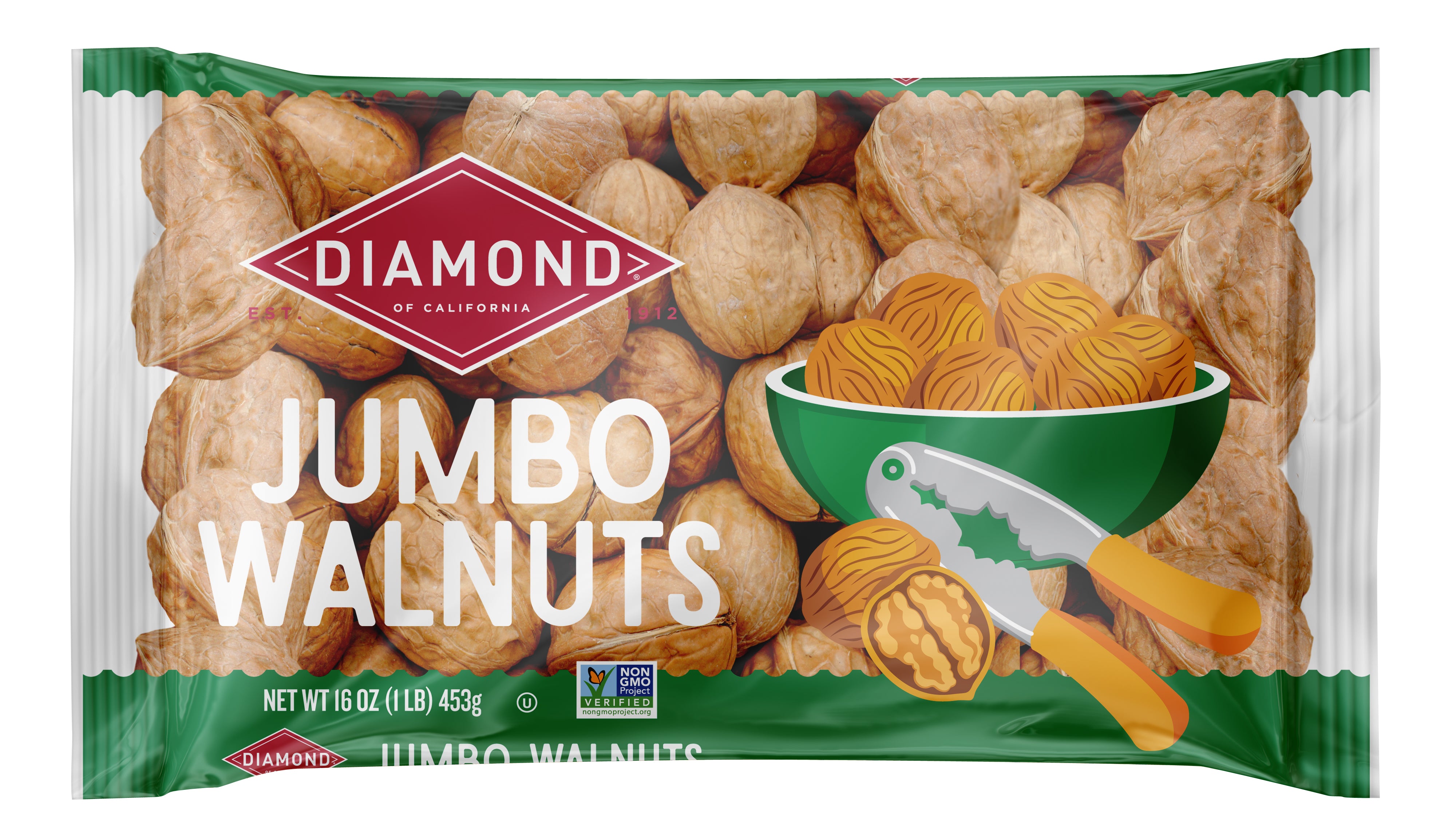 In-Shell Jumbo Walnuts – Diamond Nuts Store